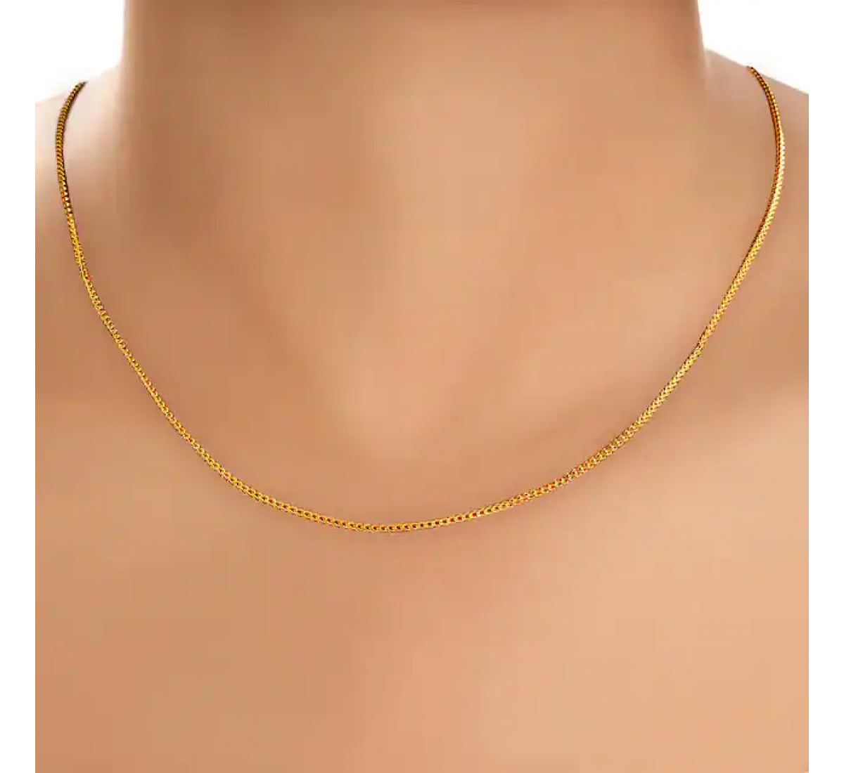 Charming Slender Gold Chain