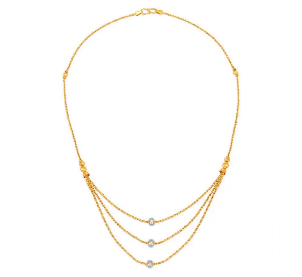 Multilayered Gold Chain