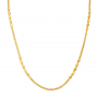 Alluring Sleek Fox Gold Chain