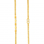 Alluring Sleek Fox Gold Chain