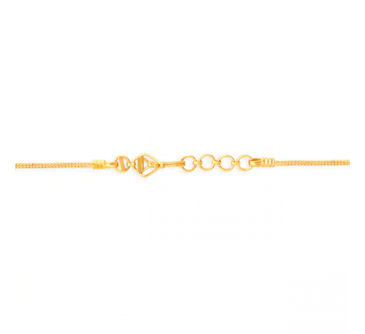 Carved Beads Gold Mangalsutra