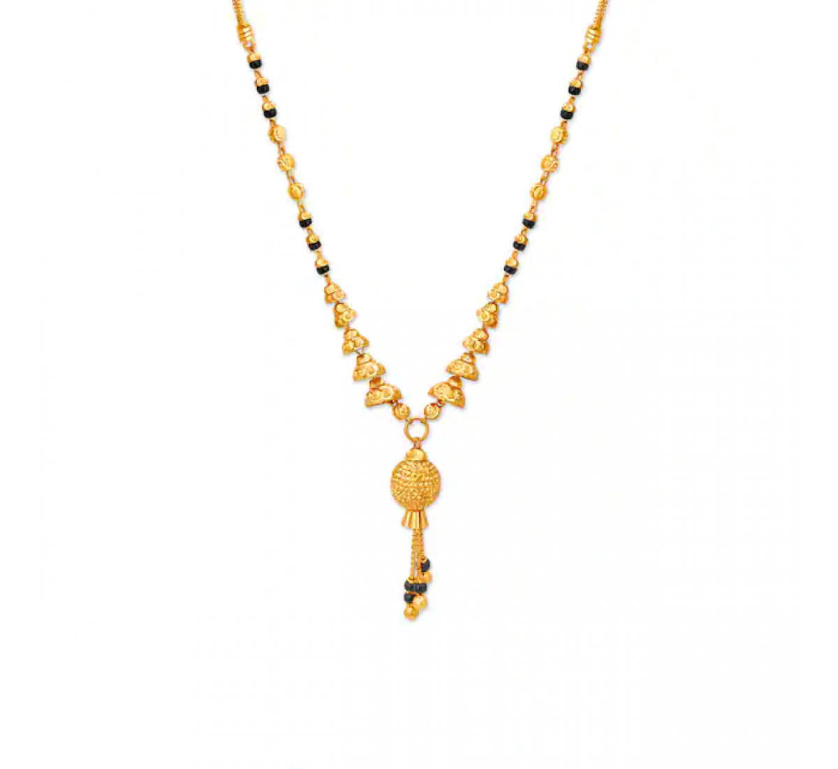 Aahna Motif Gold Mangalsutra