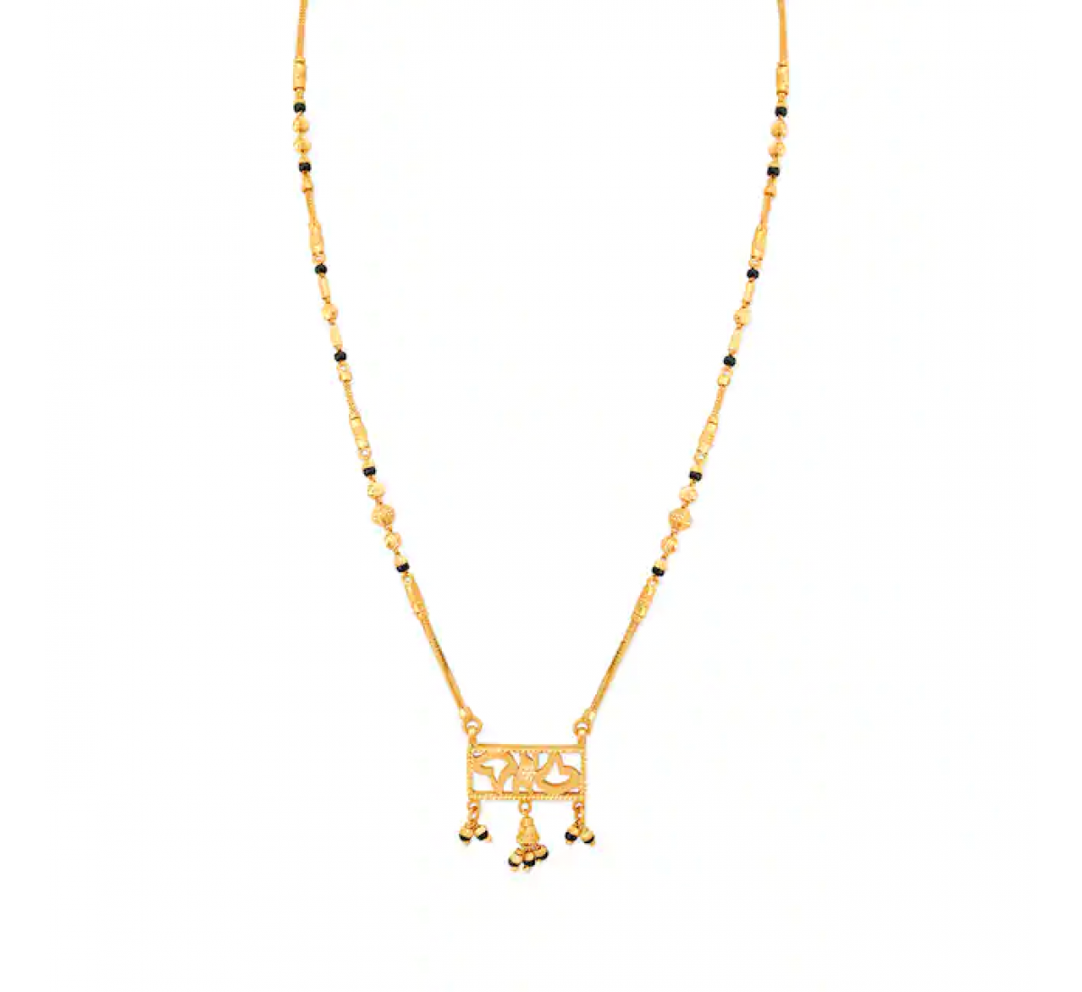 Diana Gold Frame Mangalsutra