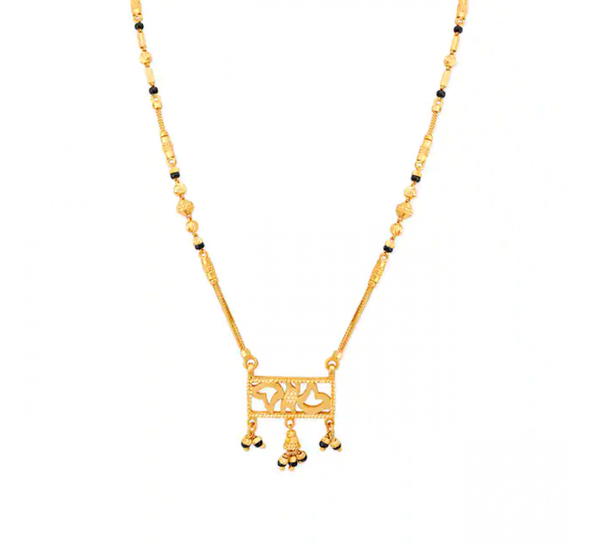 Diana Gold Frame Mangalsutra