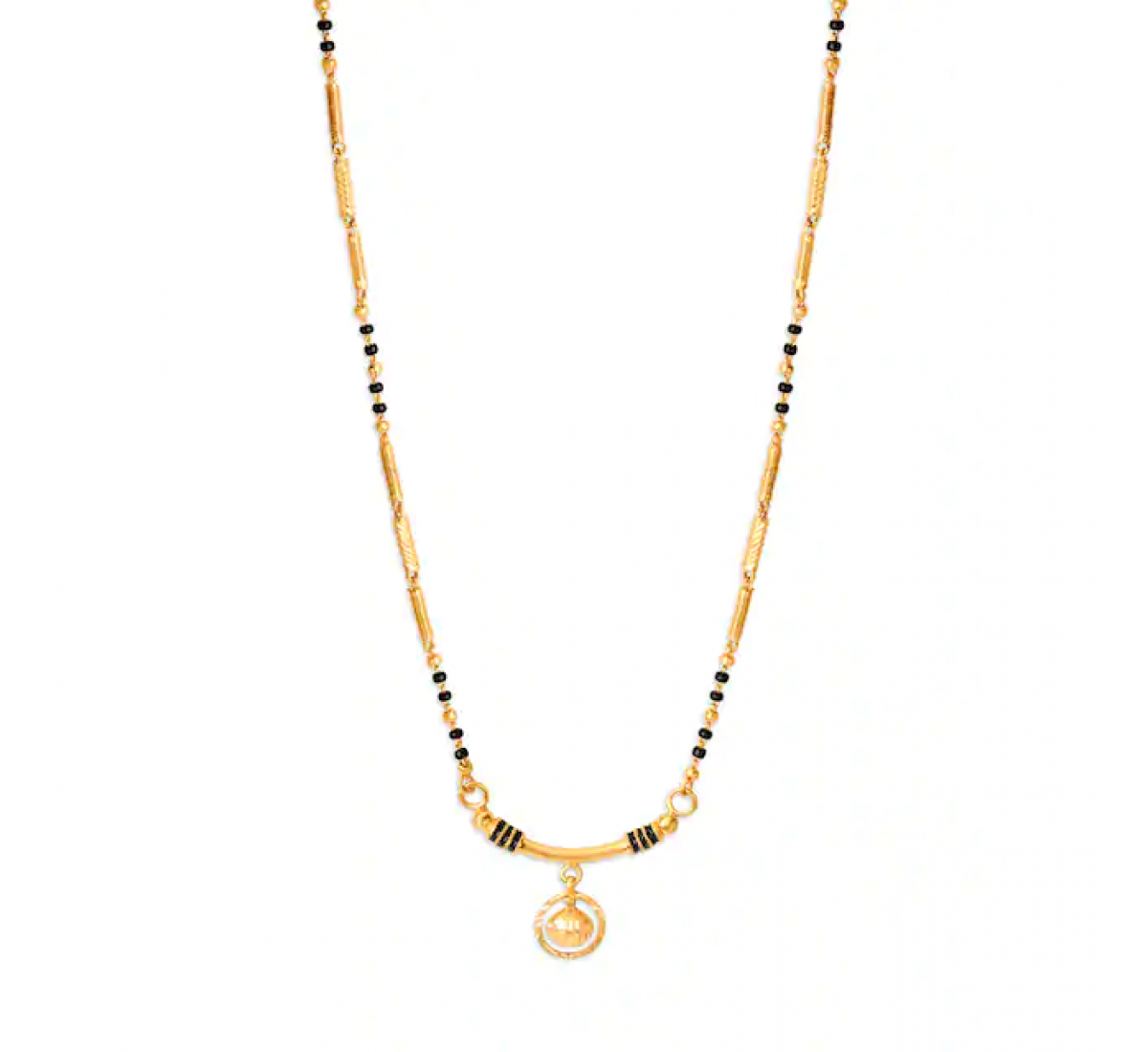 Anika motif Gold Mangalsutra