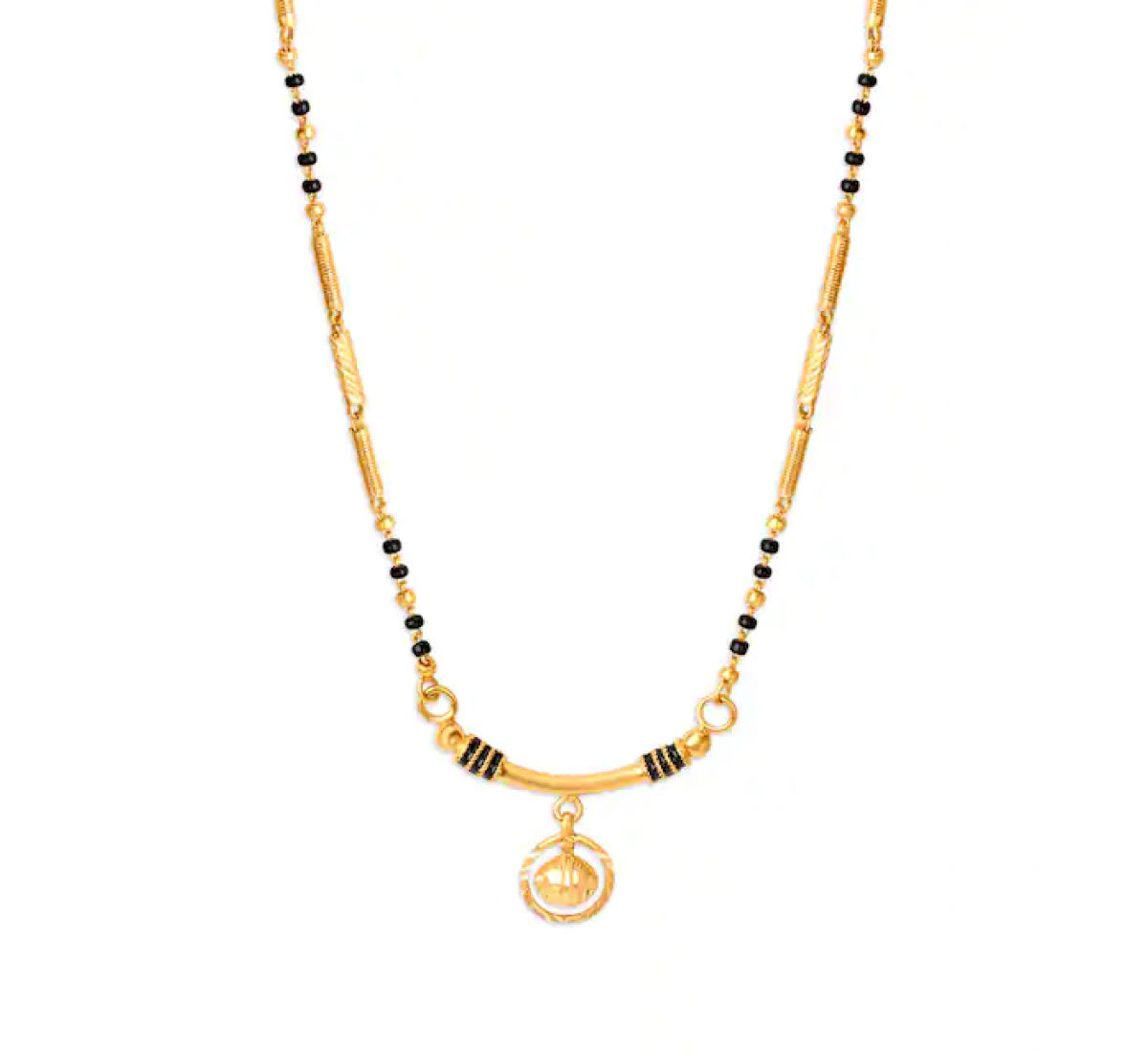 Anika motif Gold Mangalsutra