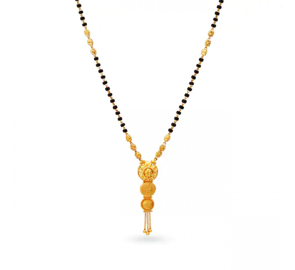 Charming Drop Gold Mangalsutra