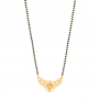 Anvika Sleek Gold Mangalsutra