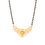 Anvika Sleek Gold Mangalsutra