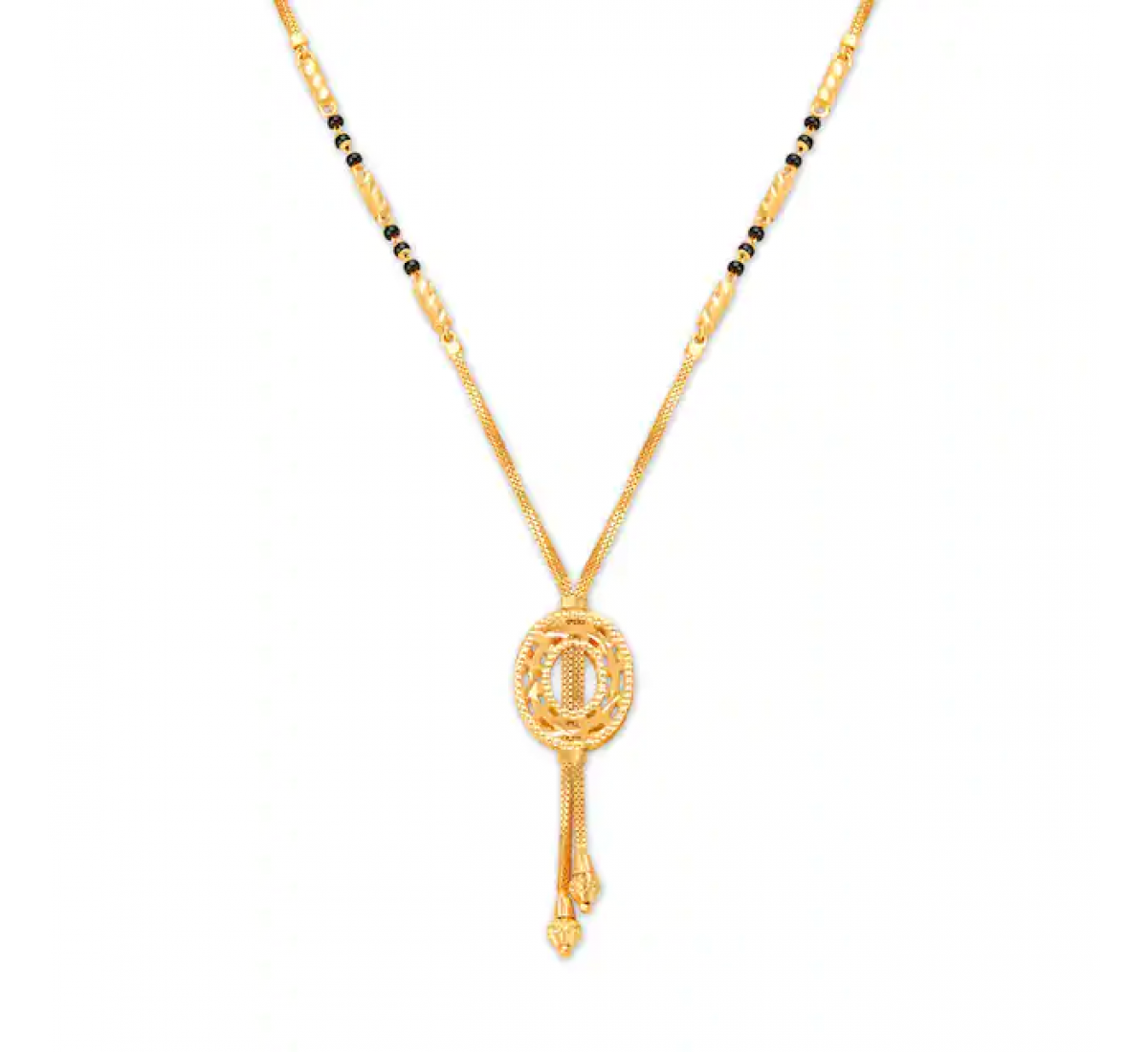 Bhumi Motif Gold Mangalsutra