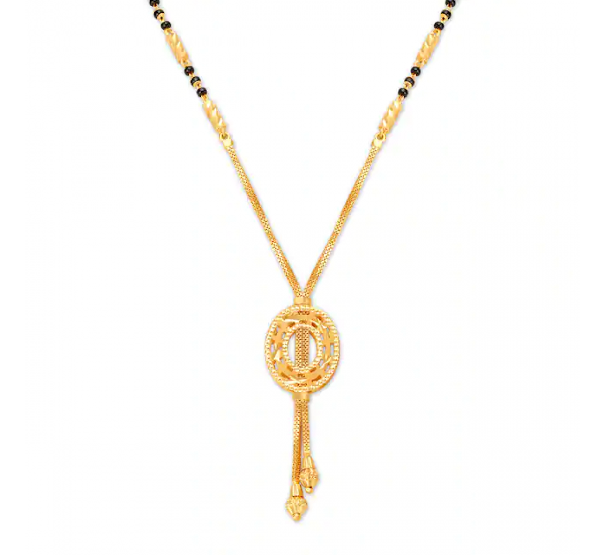 Bhumi Motif Gold Mangalsutra