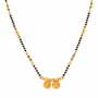 Anika Floral Gold Mangalsutra