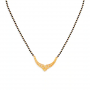 Sleek Stately Gold Mangalsutra