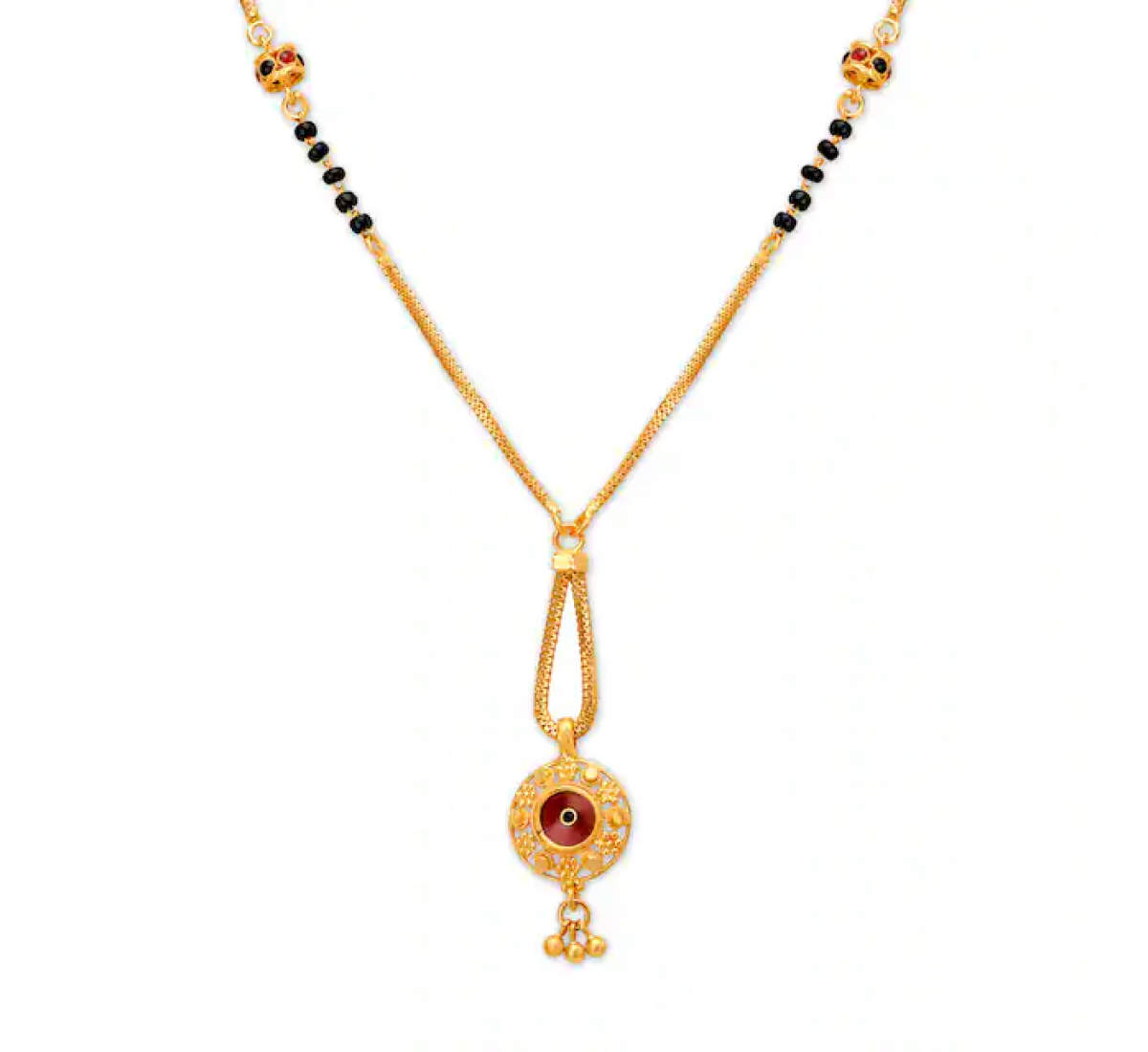 Chic Linear Gold Mangalsutra