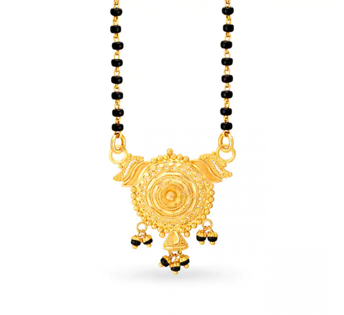 Meera Flower Gold Mangalsutra