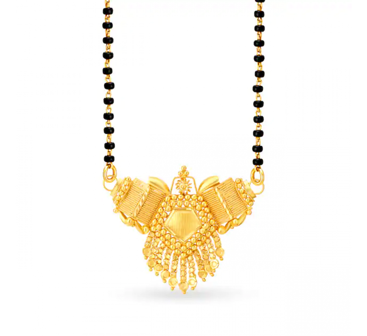 Pentagonal Gold Mangalsutra