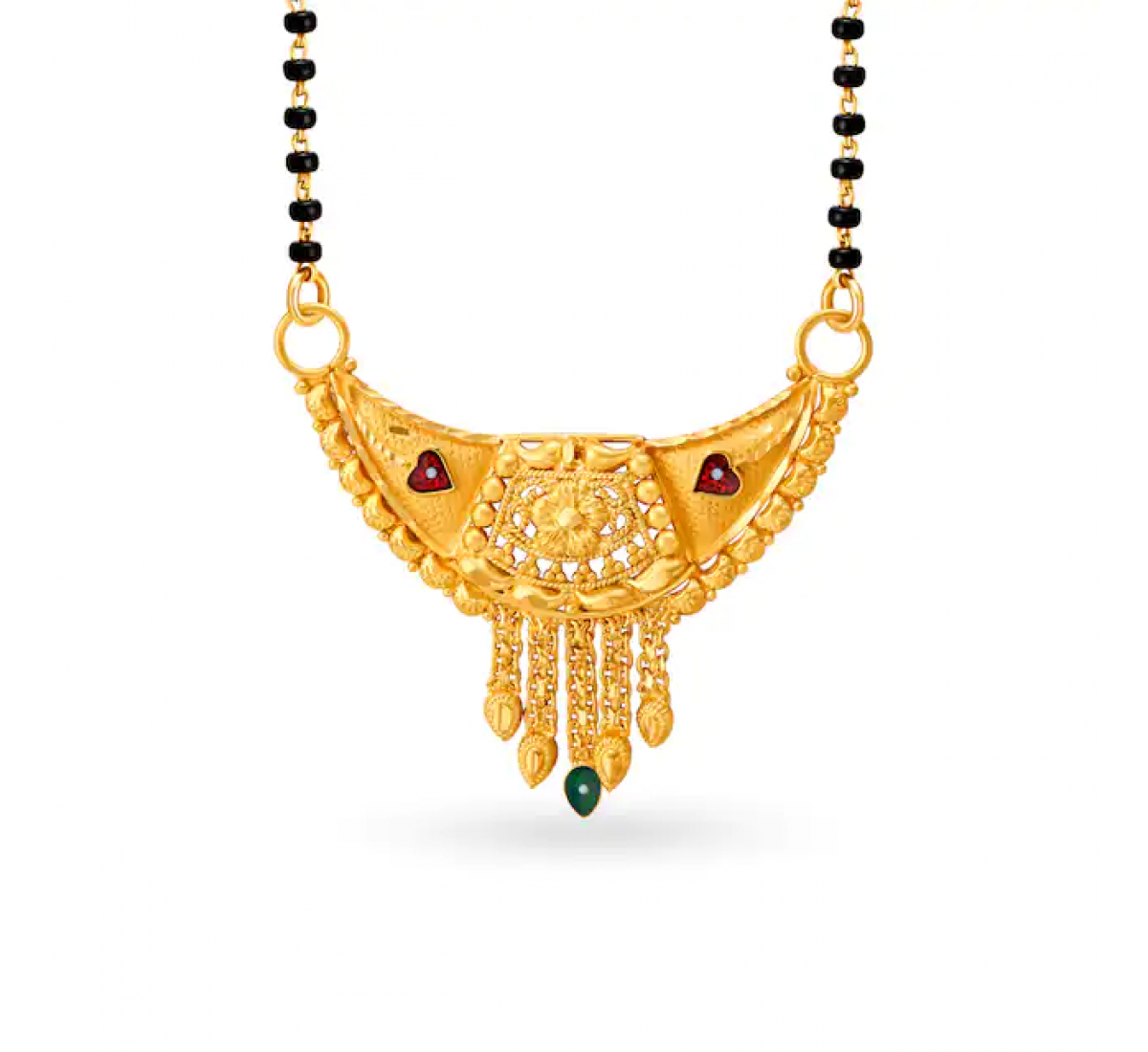 Meenakari Gold Mangalsutra