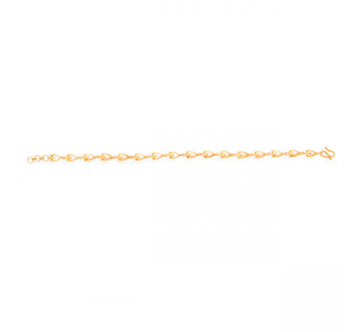 Teardrop Gold Bracelet