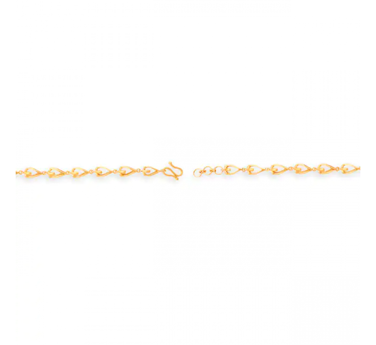 Teardrop Gold Bracelet