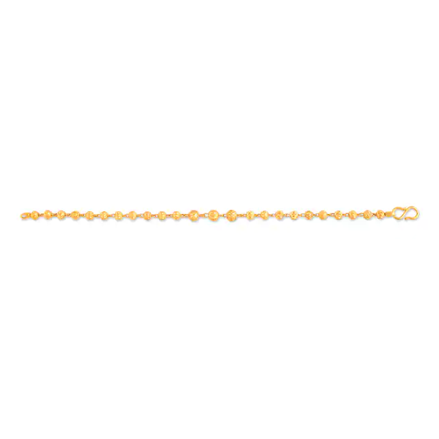 Diamond2deal 18k Yellow Gold Braided 2.8mm Bangle Bracelet | Hawthorn Mall