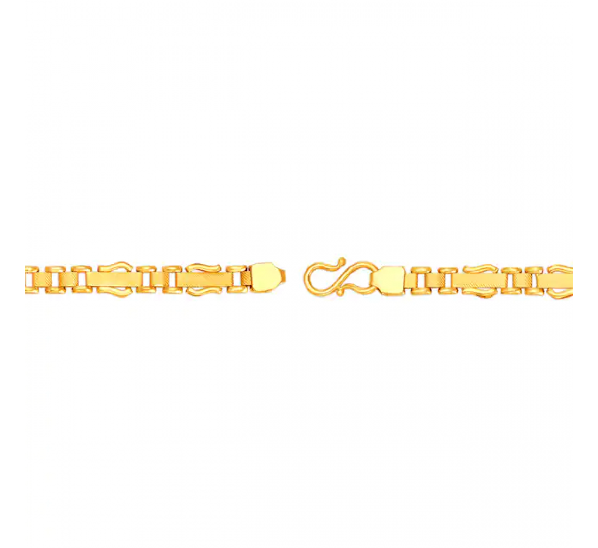 Elegant Modern Gold Bracelet