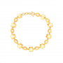 Delicate Floral Gold Bracelet