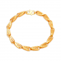 Modern Hollow Gold Bracelet