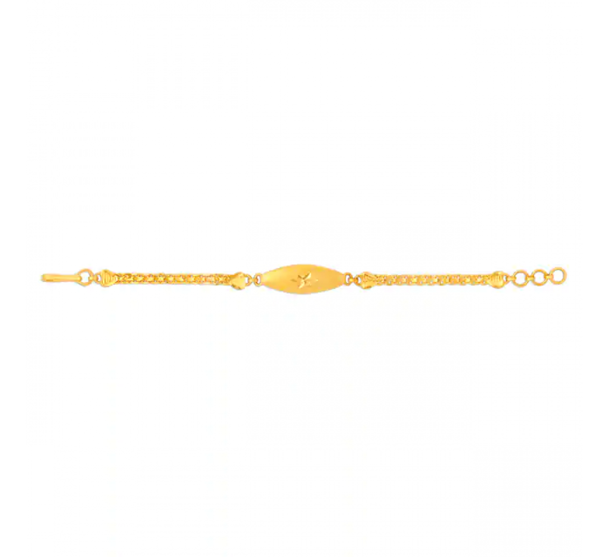 Charming Floral Gold Bracelet