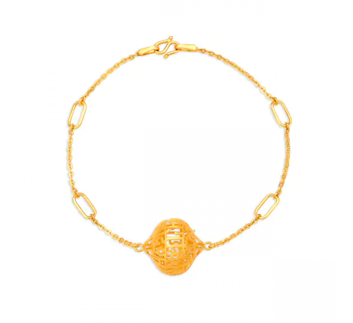 Auspicious Wear Gold Bracelet