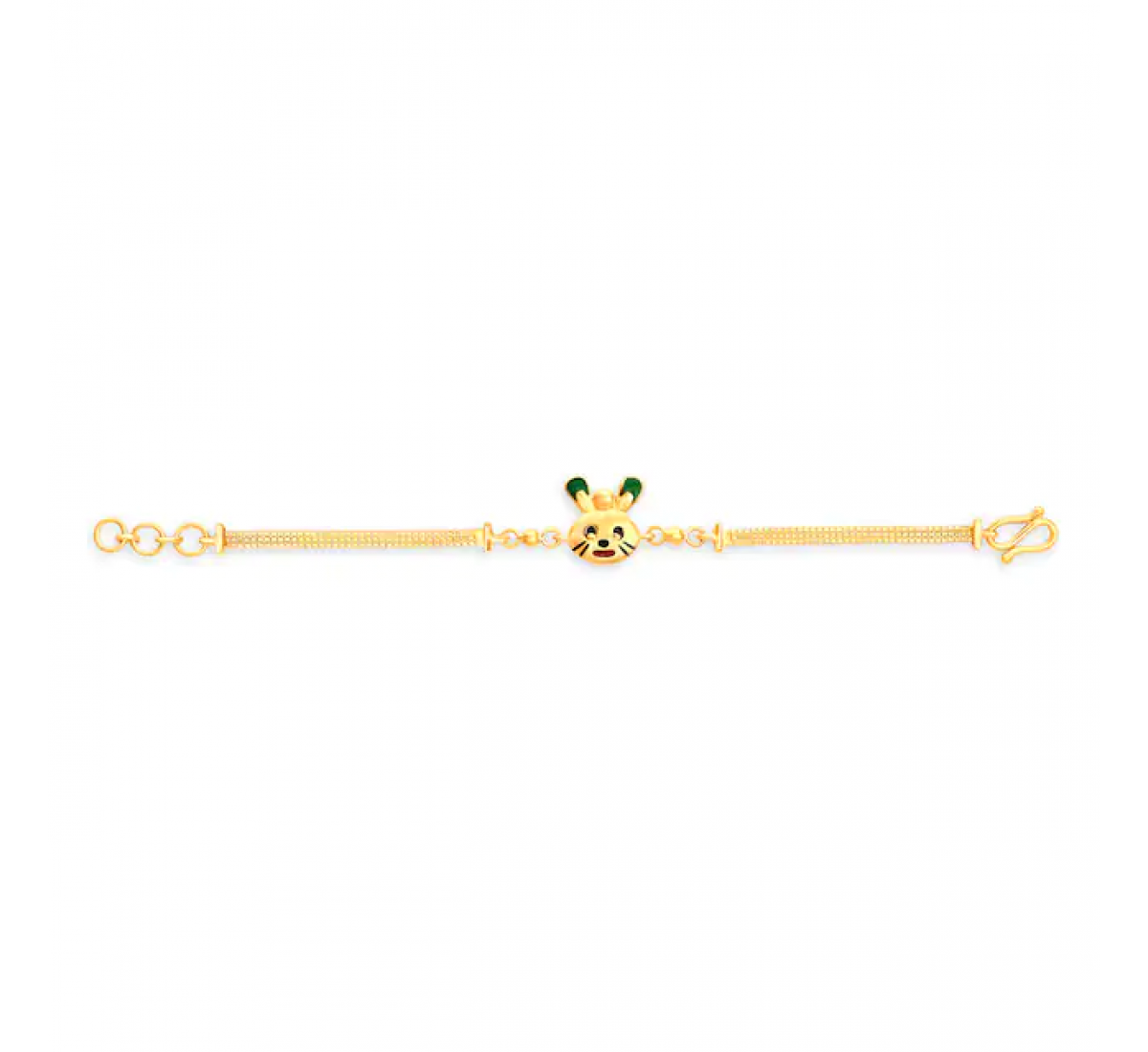 Adorable Gold Bunny Bracelet