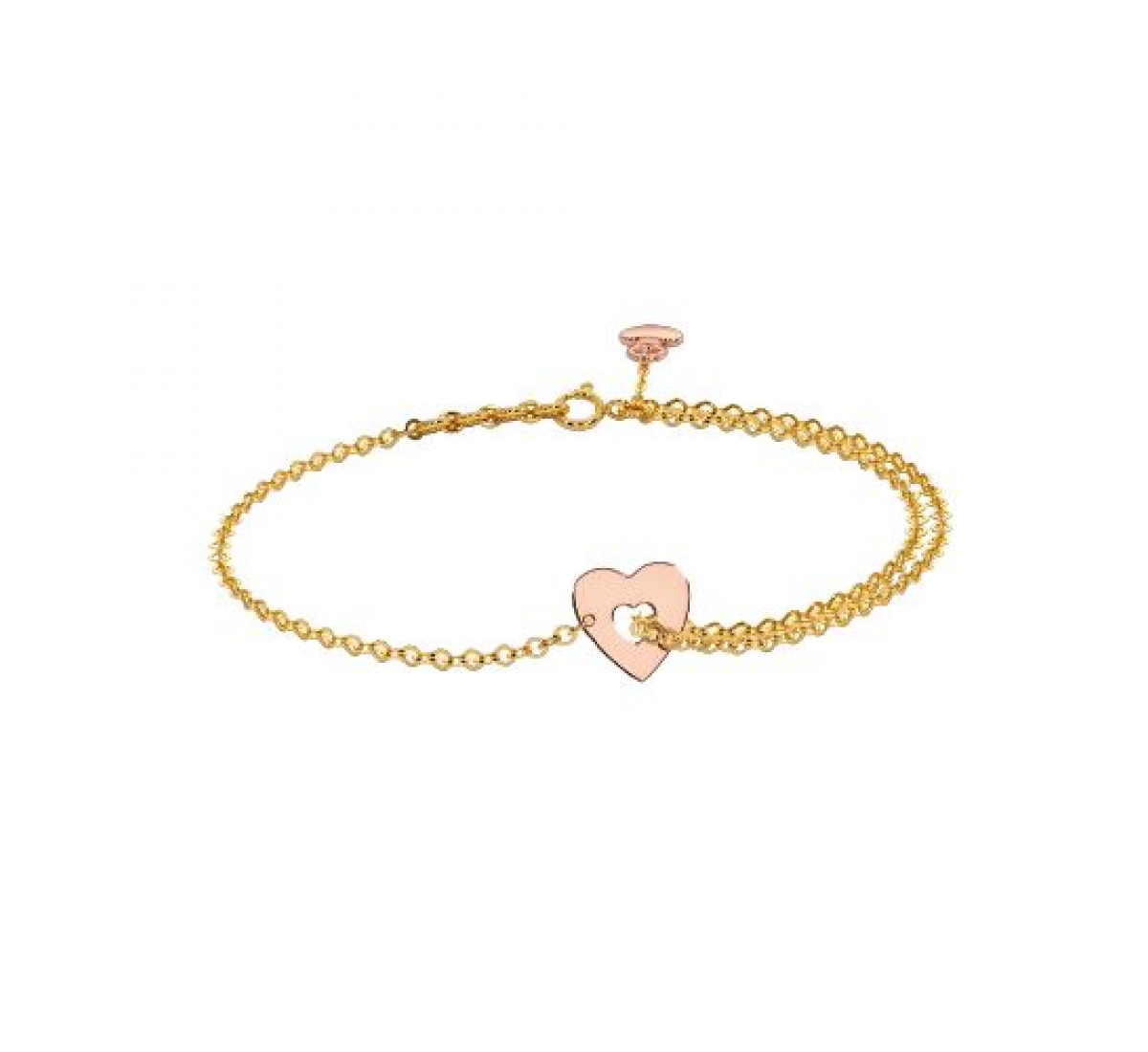 Dreamer Heart Gold Bracelet