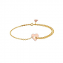 Dreamer Heart Gold Bracelet