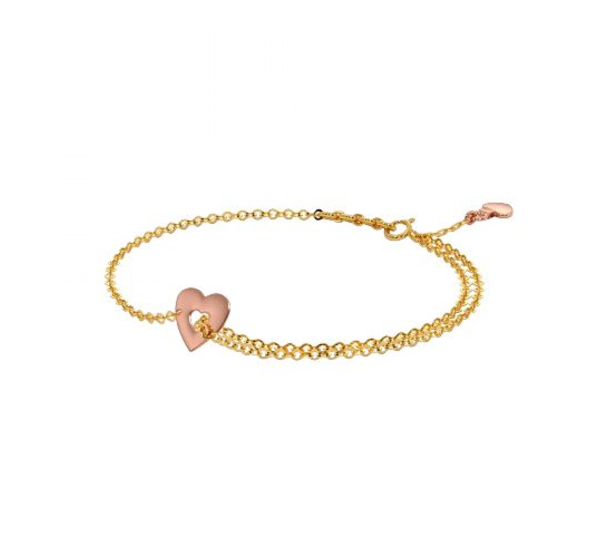 Dreamer Heart Gold Bracelet