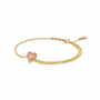 Dreamer Heart Gold Bracelet