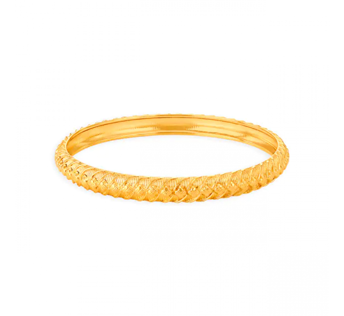 Textured Shiza Gold Bangles