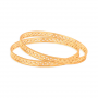 Classical Mesh Gold Bangles