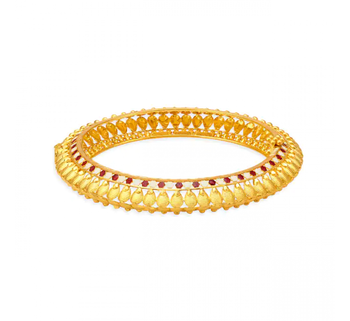 Detailed Gold Fancy Bangles