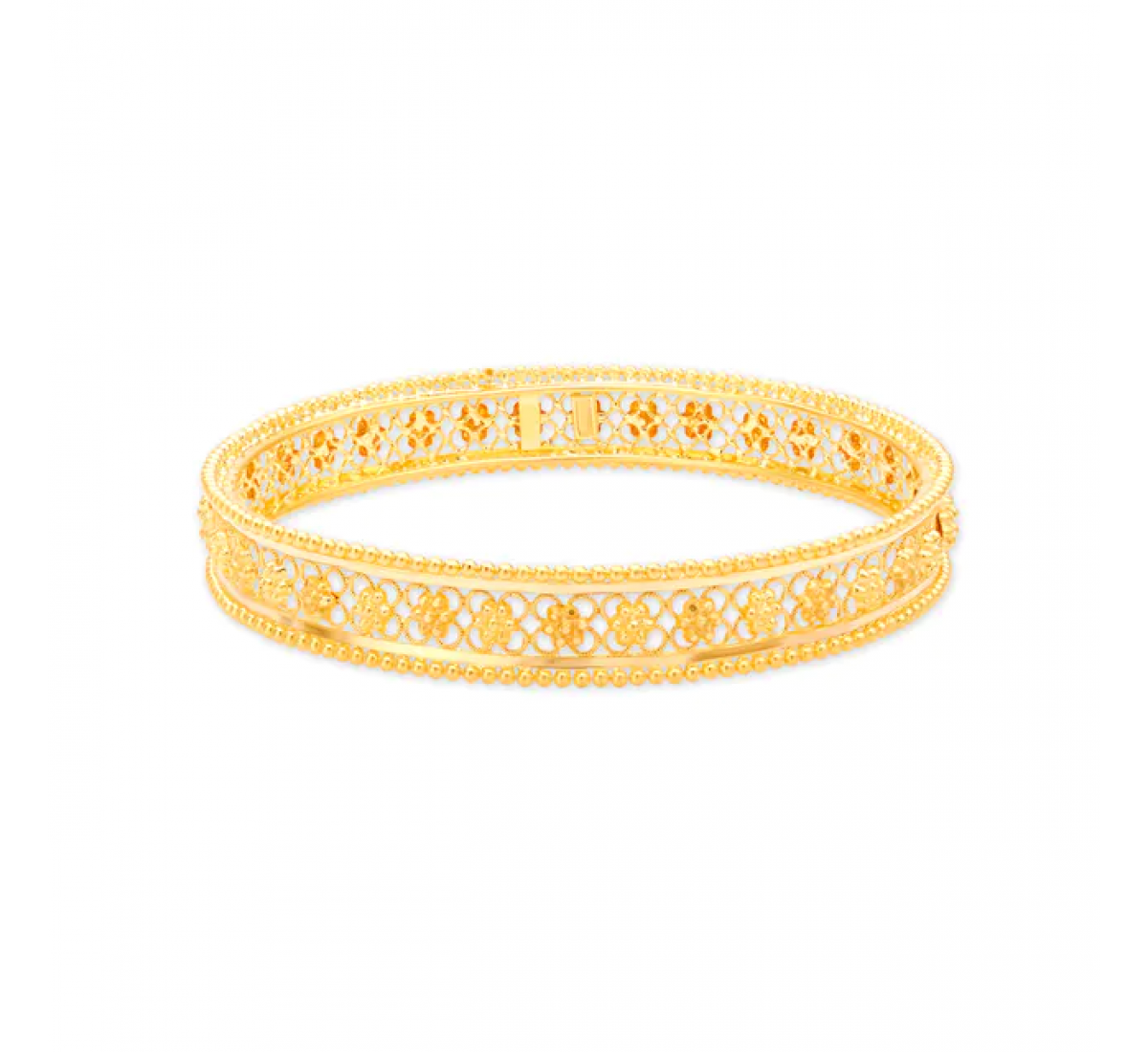 Intricate Fancy Gold Bangles