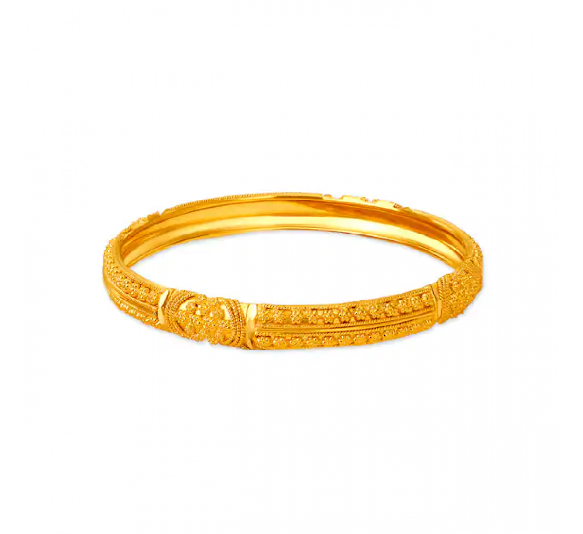 Dazzling Zoey Gold Bangles