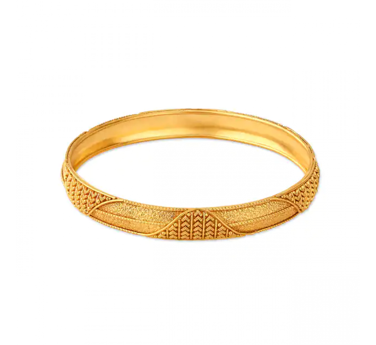 Traditional Artsy Gold Bangles