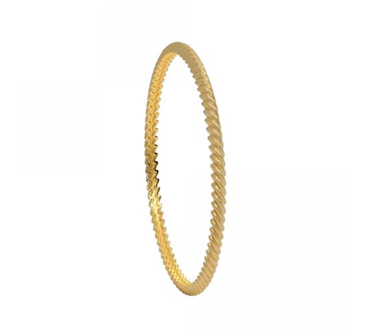 Alaia Round Gold Bangles