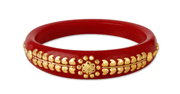 Tanishq gold outlet red bangles