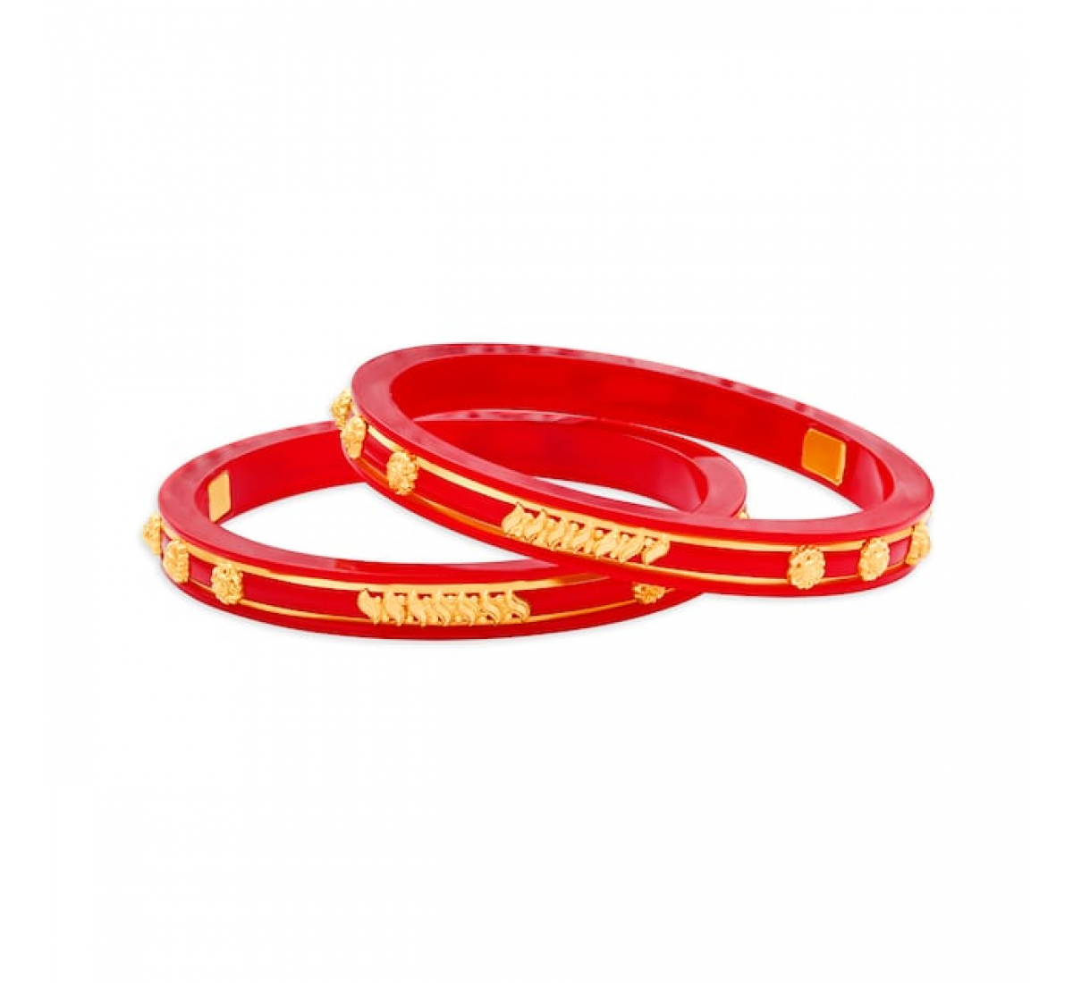 Buy Traditional Surreal Pola Gold Bangles | Karuri Jewellers