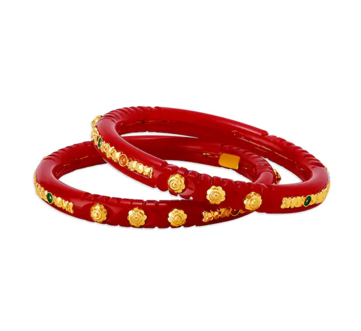 Pola hot sale gold bangles