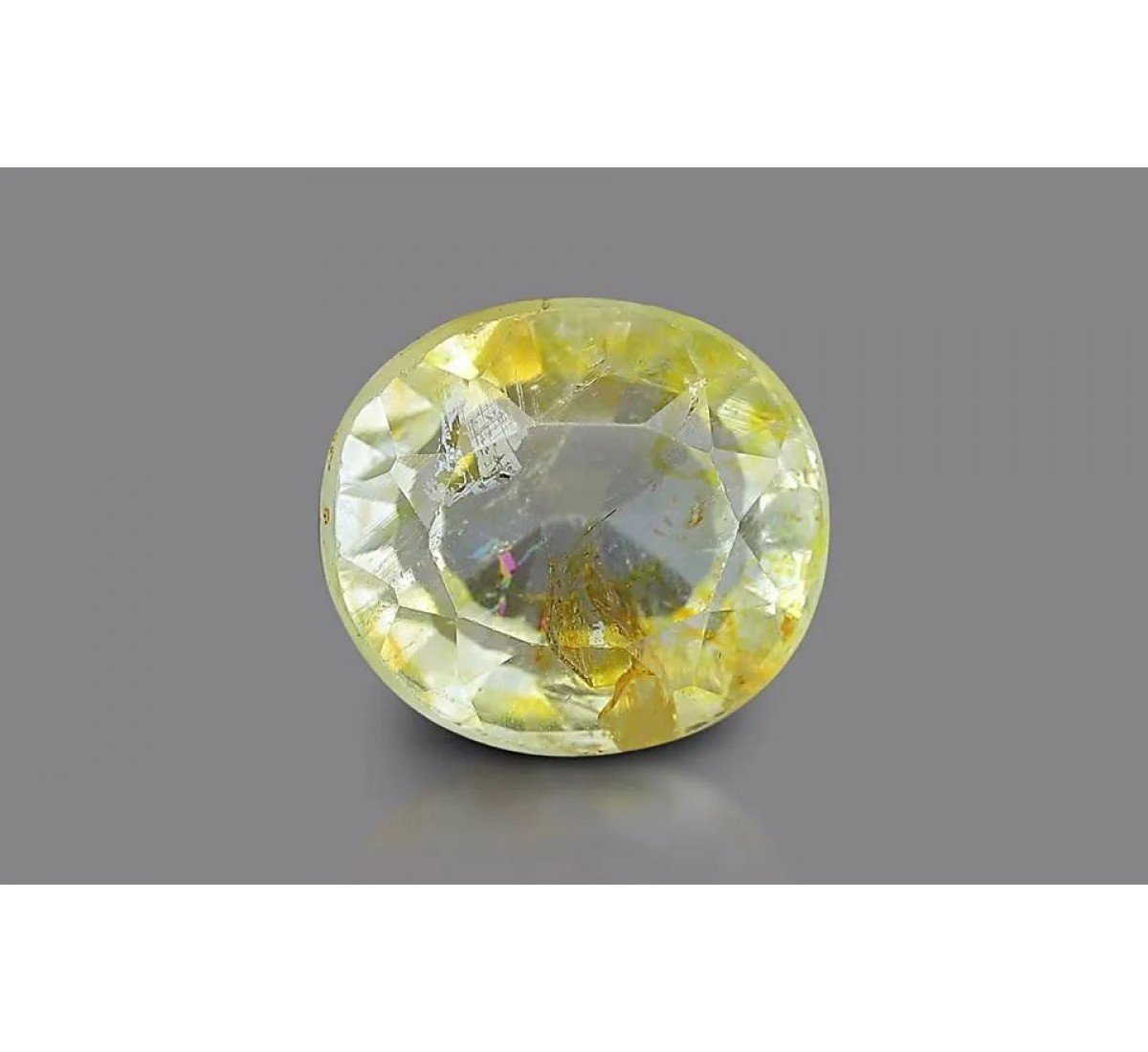 Yellow Topaz 12x10 MM 8.23 Carats