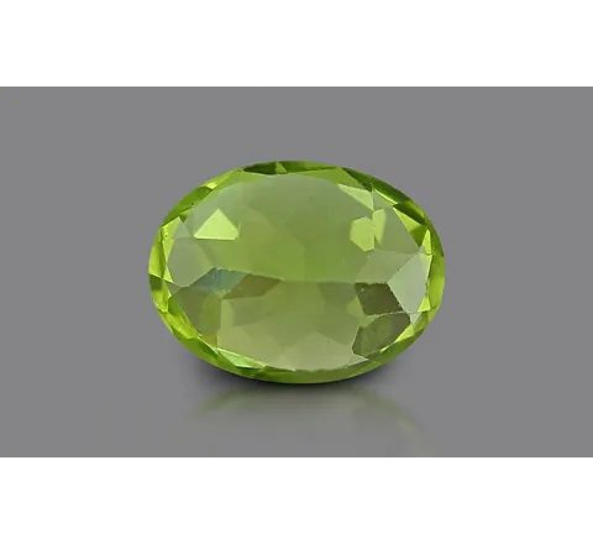 Peridot 9X7 MM 2.18 Carats