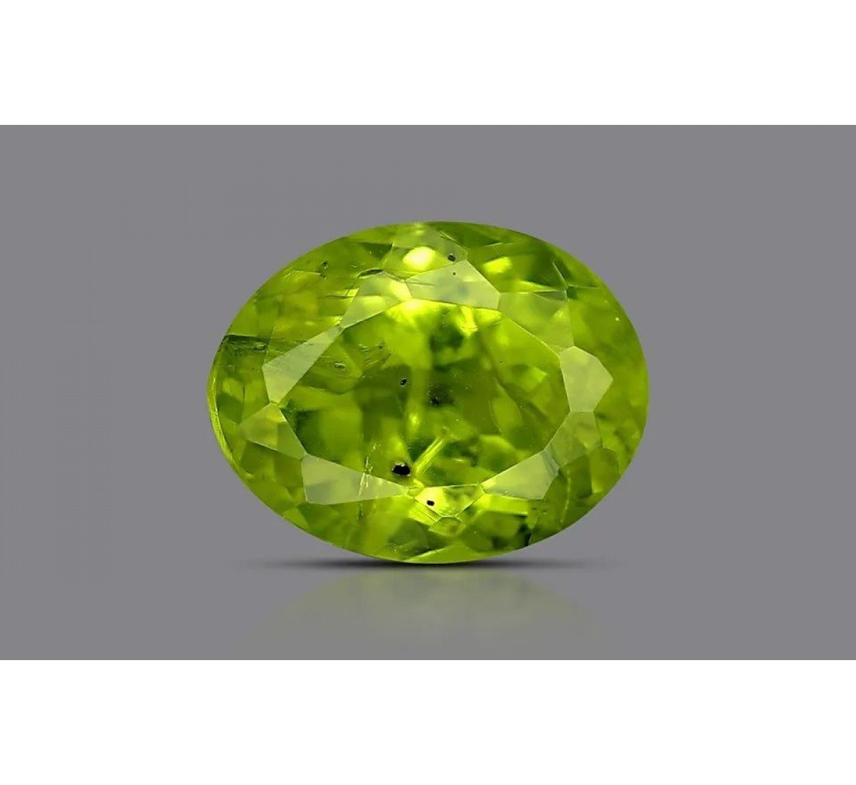 Peridot 9X7 MM 2.41 Carats