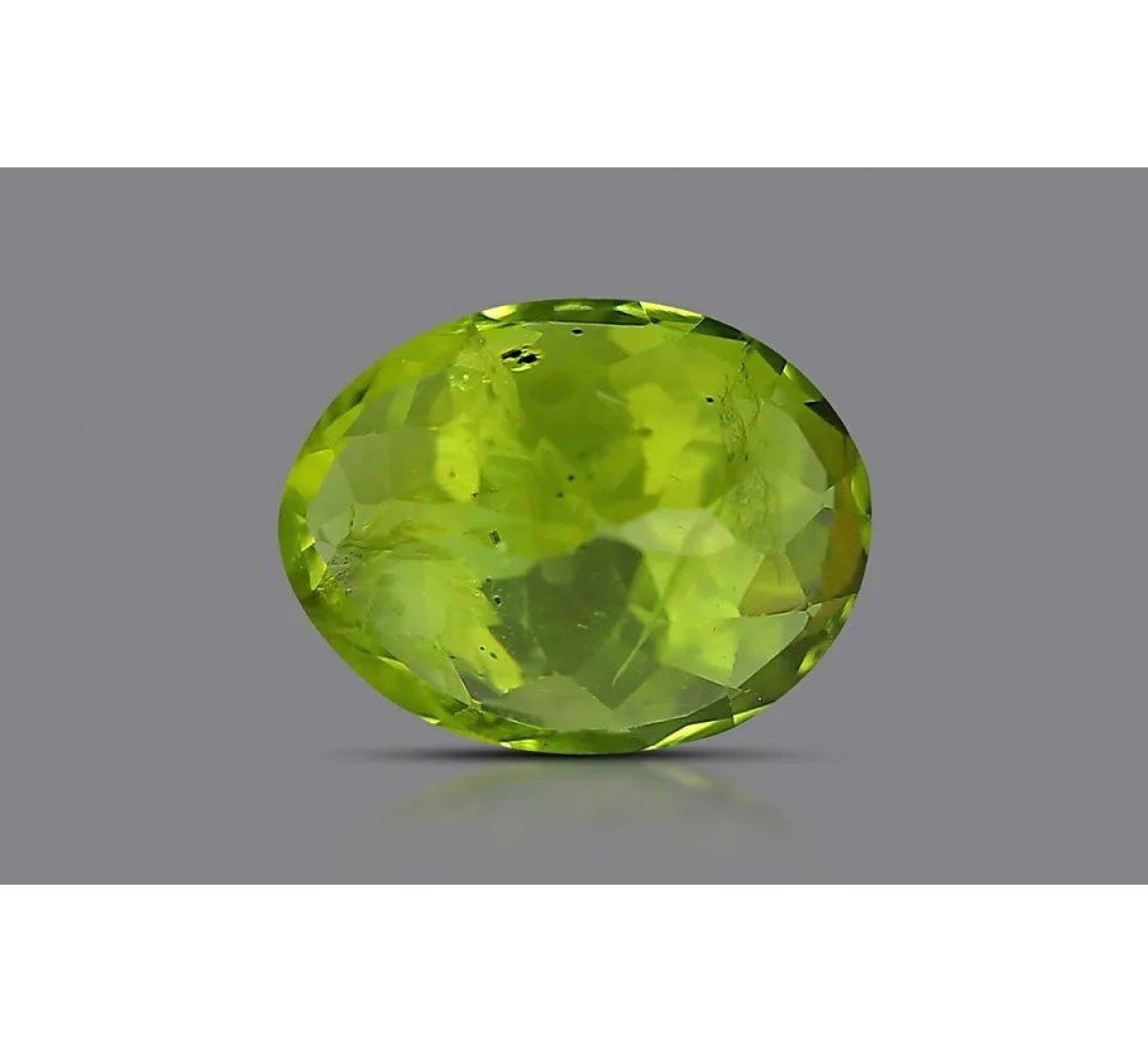 Peridot 9X7 MM 2.41 Carats