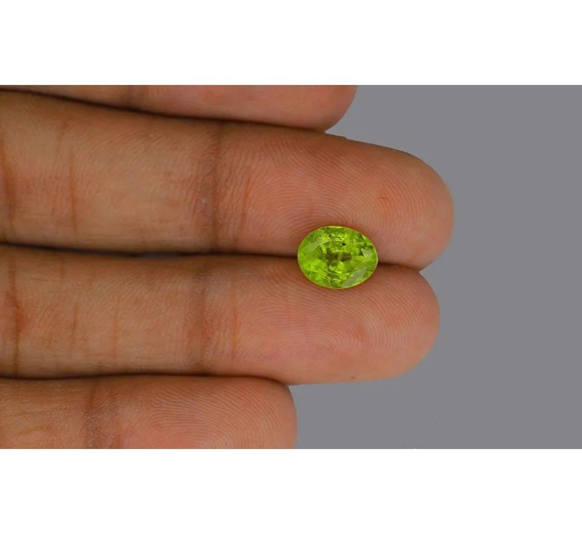 Peridot 9X7 MM 2.41 Carats