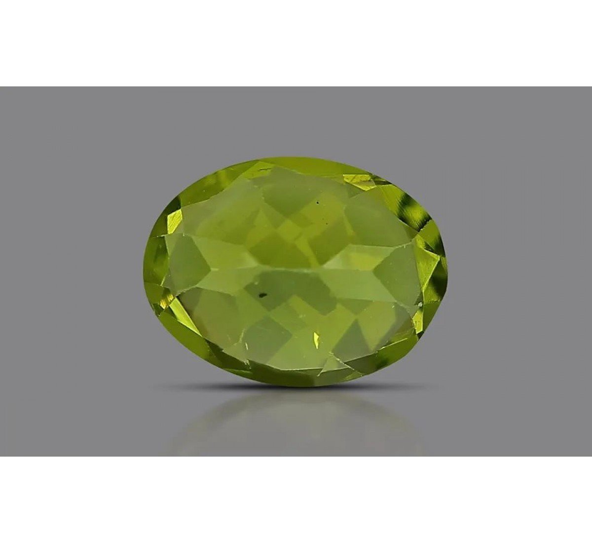 Peridot 9X7 MM 2.02 Carats